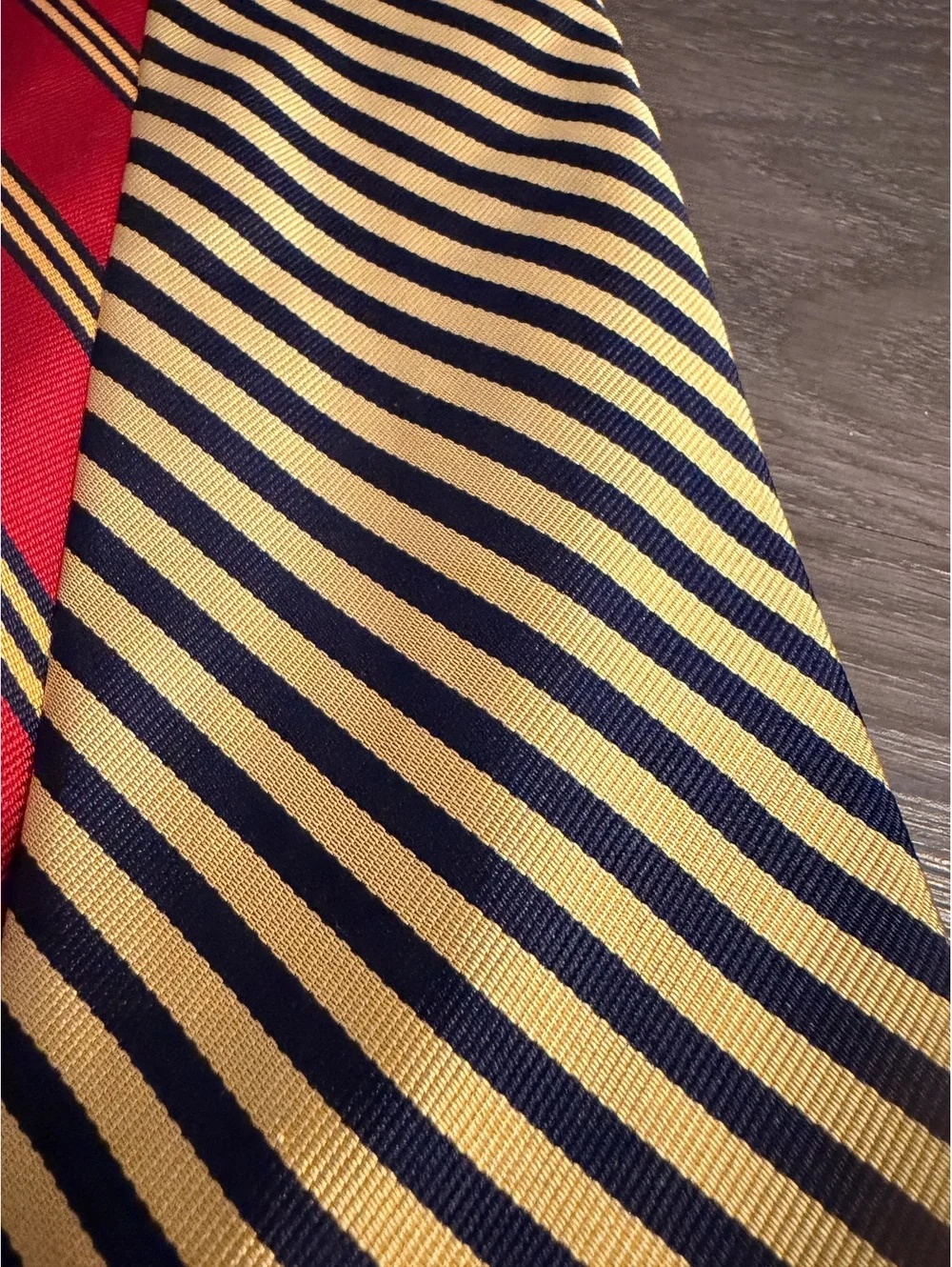 Vtg Brooks Brothers Makers Repp Stripe Silk Tie Lot
